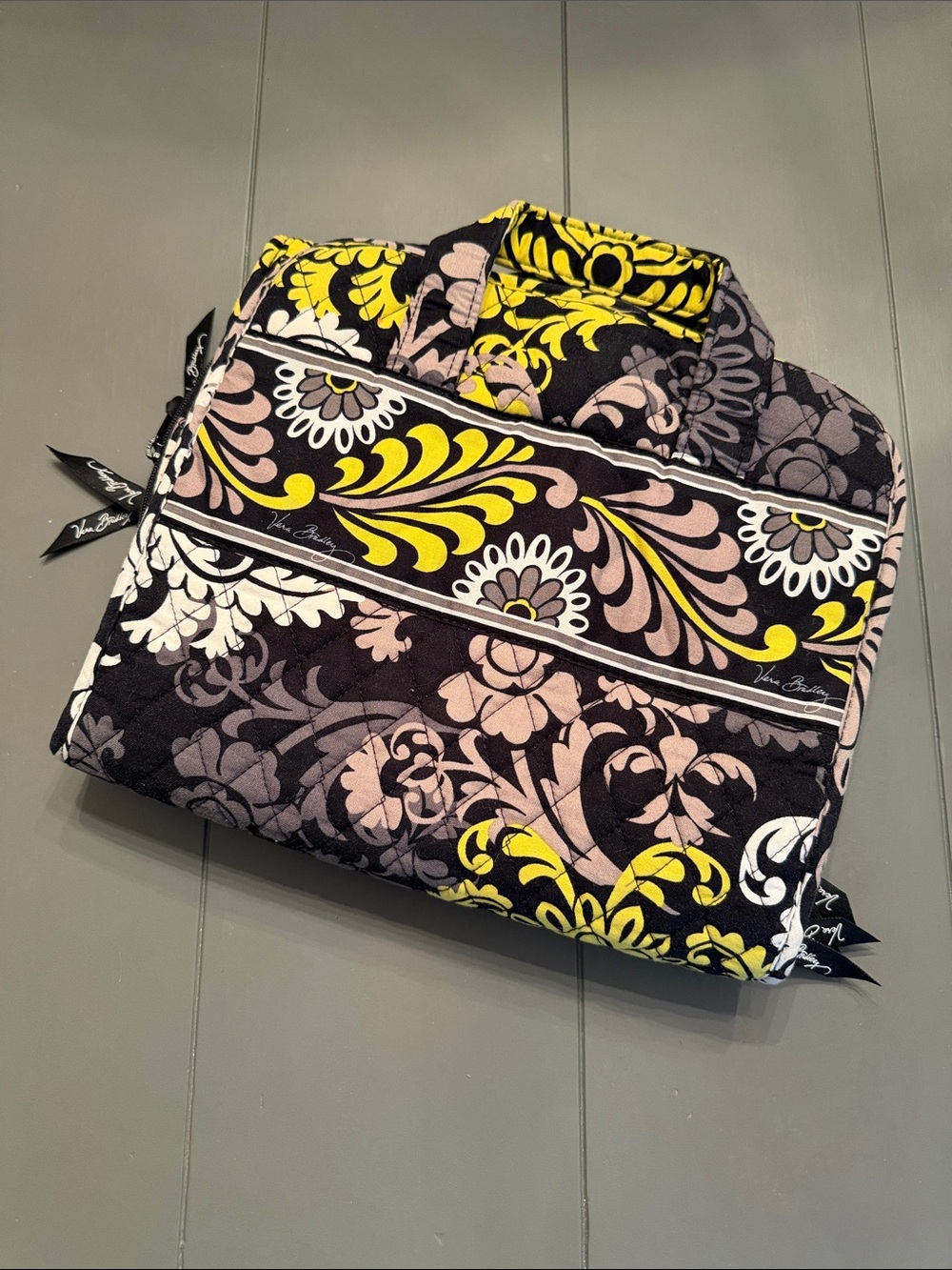 VERA BRADLEY Baroque organizer/makeup/jewelry bag